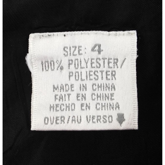 Liz Claiborne Sheath Dress Sz 4 Black Pink - Picture 5 of 6